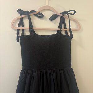 XIRENA Black Midi Dress